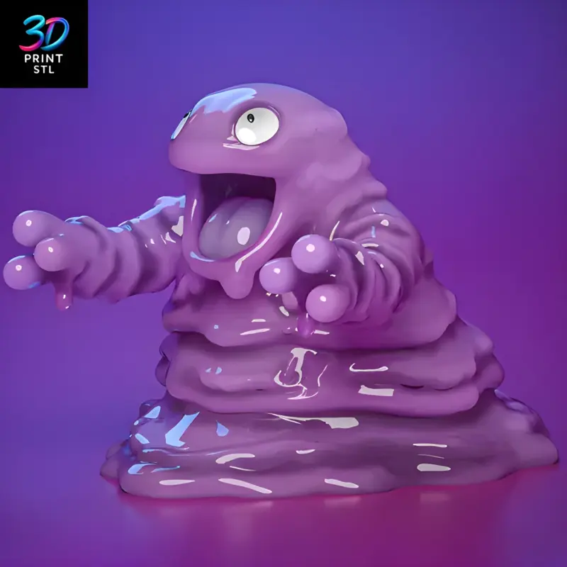 Grimer Pokémon | STL for 3D Printers