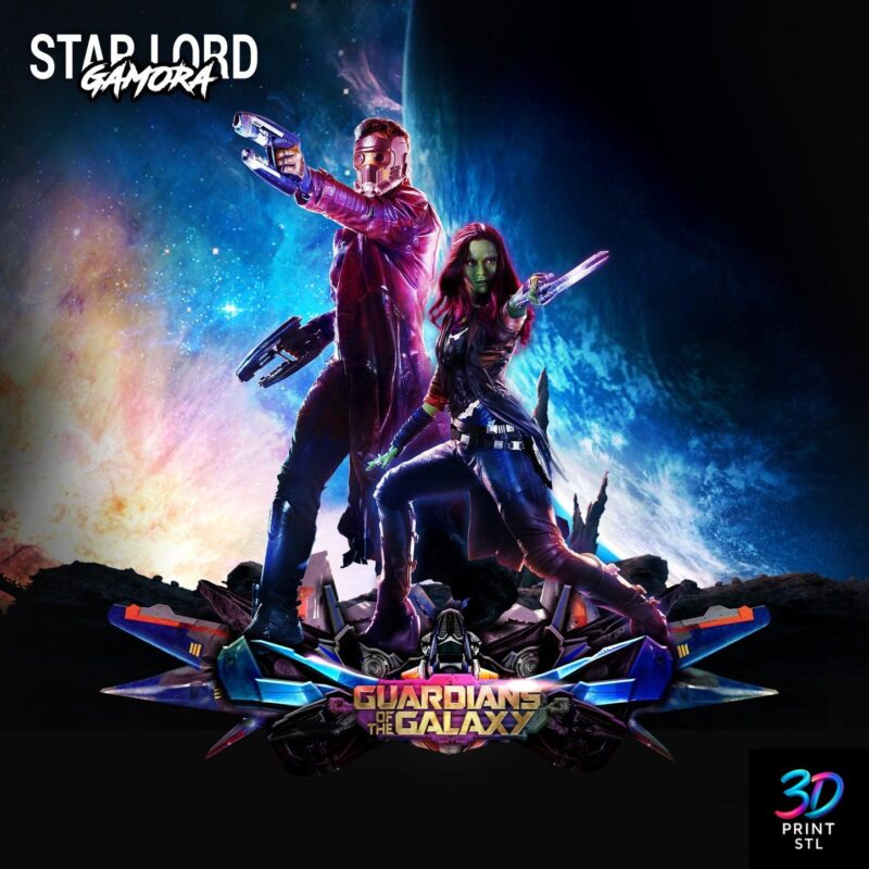 Guardian of the Galaxy Avengers | STL File for 3D Printing - Image 2