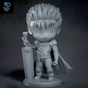 Guts Chibi Berserk | 3D Print File | STL