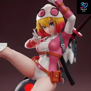 GwenPool | STL for 3D Printers