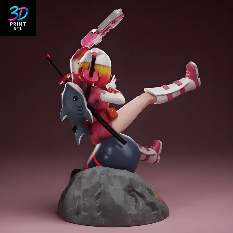 GwenPool | STL for 3D Printers - Image 2
