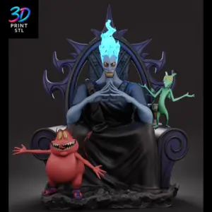 Hades Figure Hercules | STL for 3D Printers