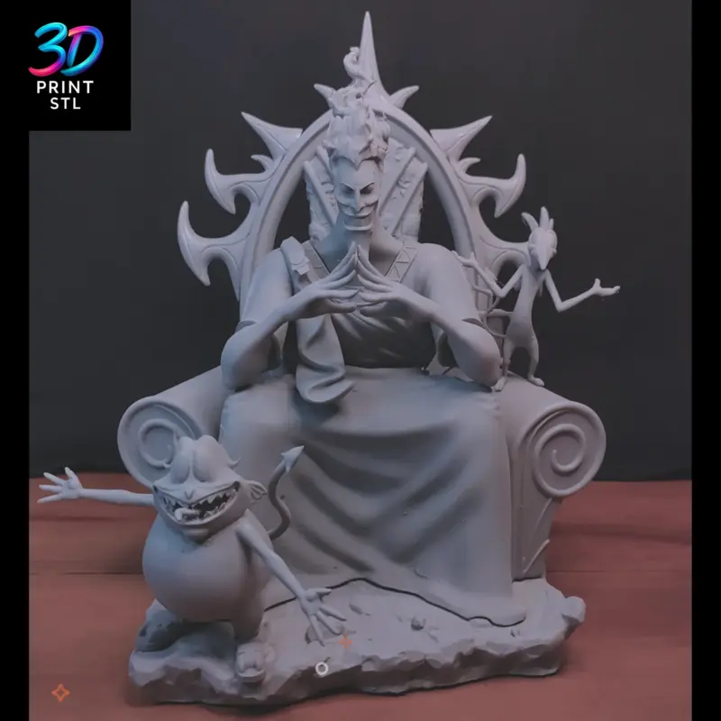 Hades Figure Hercules | STL for 3D Printers - Image 2