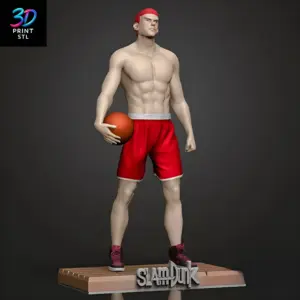 Hanamichi Sakuragi | STL for 3D Printers