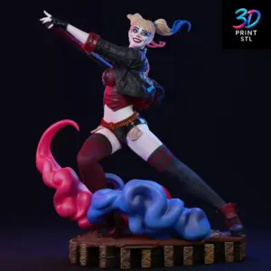 Harley Quinn Figure DC Comics | STL for 3D Printers