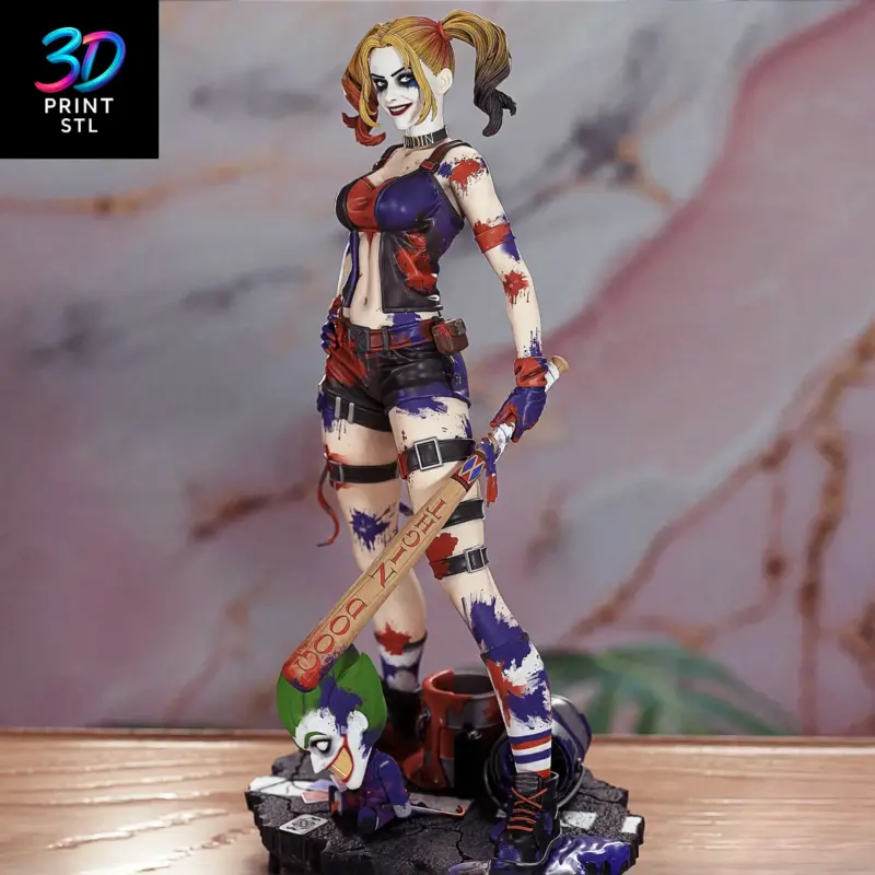 Harley Quinn DC Comics | STL File for 3D Printing - Image 2