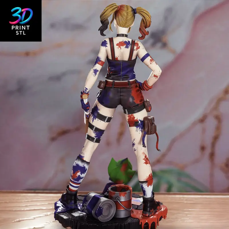 Harley Quinn DC Comics | STL File for 3D Printing - Image 3