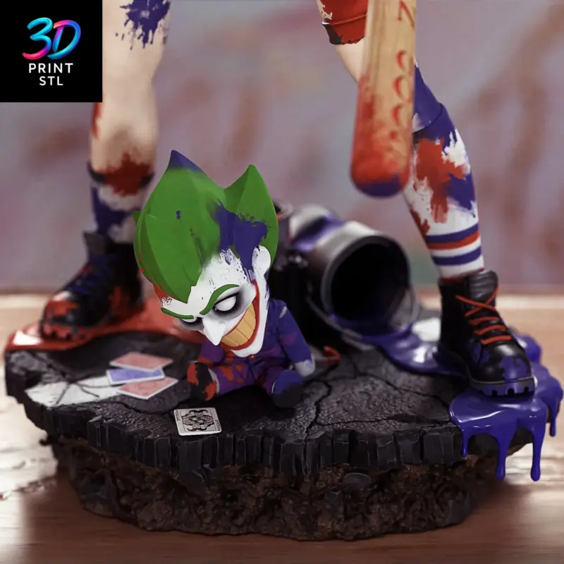 Harley Quinn DC Comics | STL File for 3D Printing - Image 5