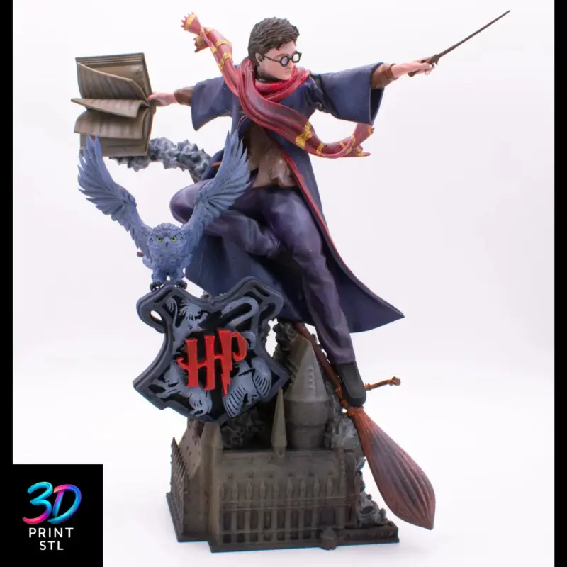 Harry Potter Diorama Hogwarts | STL for 3D Printers