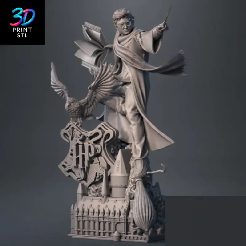 Harry Potter Diorama Hogwarts | STL for 3D Printers - Image 4