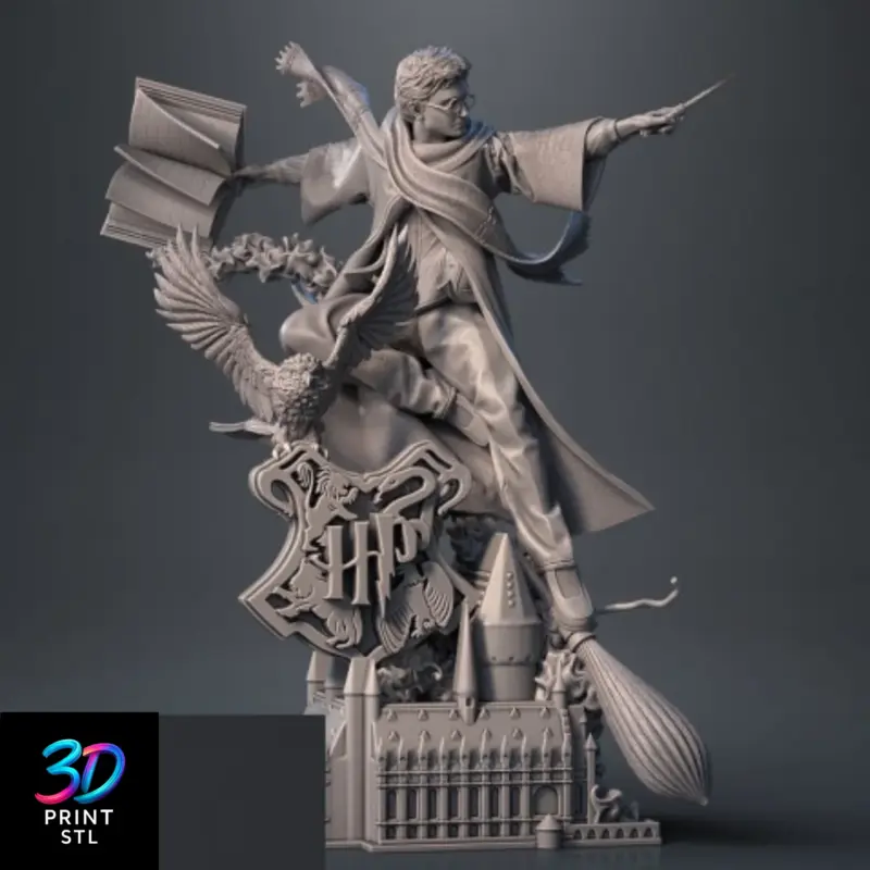 Harry Potter Diorama Hogwarts | STL for 3D Printers - Image 5
