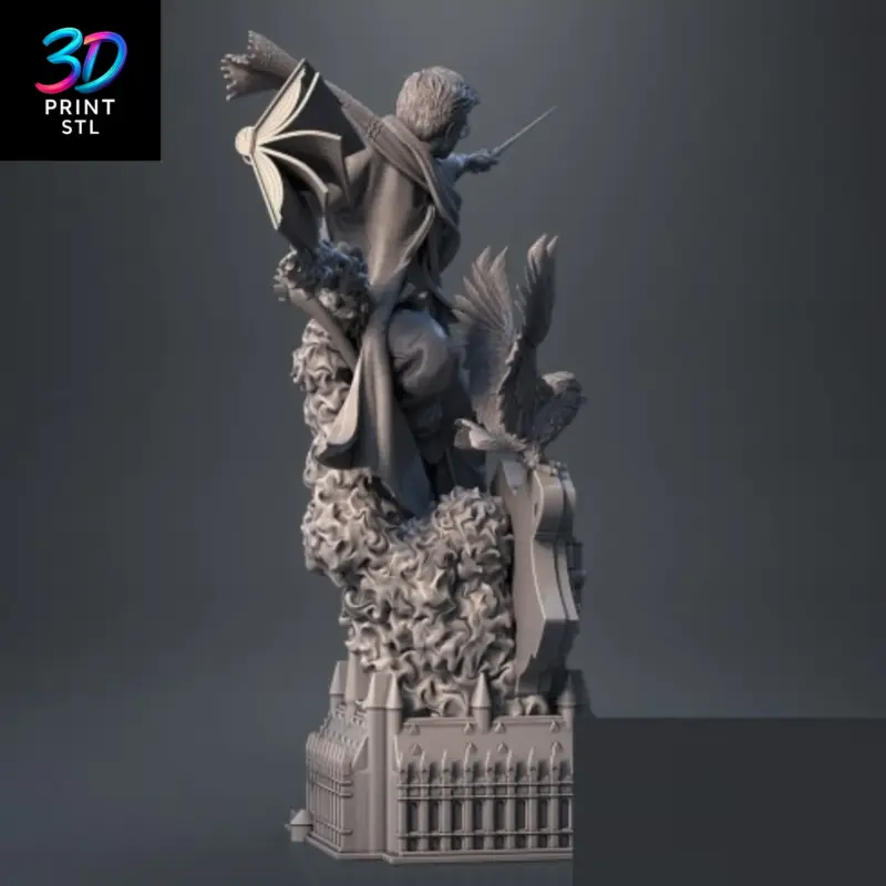 Harry Potter Diorama Hogwarts | STL for 3D Printers - Image 6