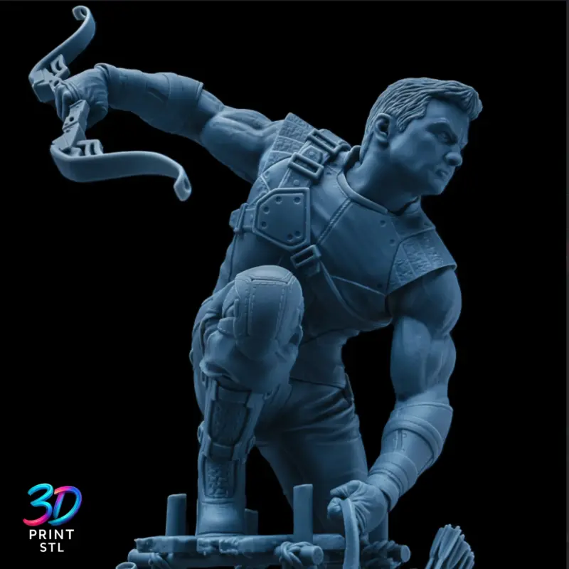 Hawkeye Avengers | STL File for 3D Printing - Image 4