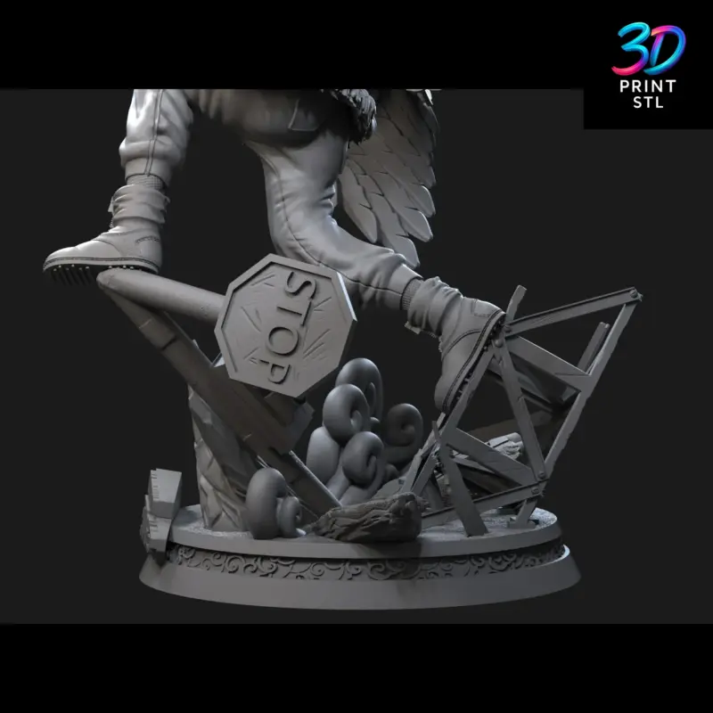 Hawks Figure My Hero Academia | 3D Print Model | STL - Image 7
