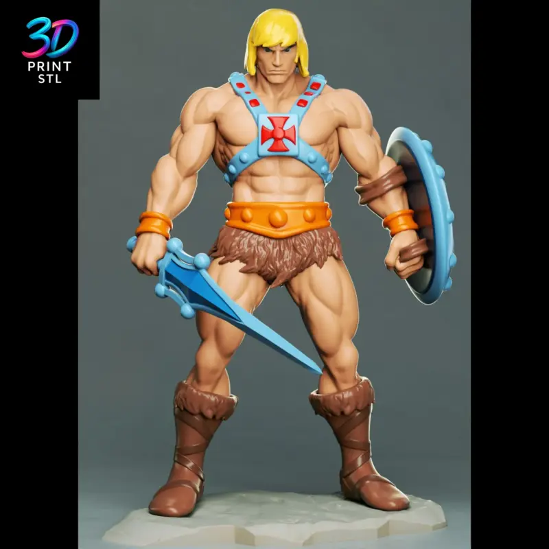 He-Man Masters of the Universe | STL File for 3D Printing - Image 2