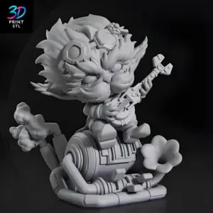 Heimerdinger League of Legends Arcane | STL for 3D Printers