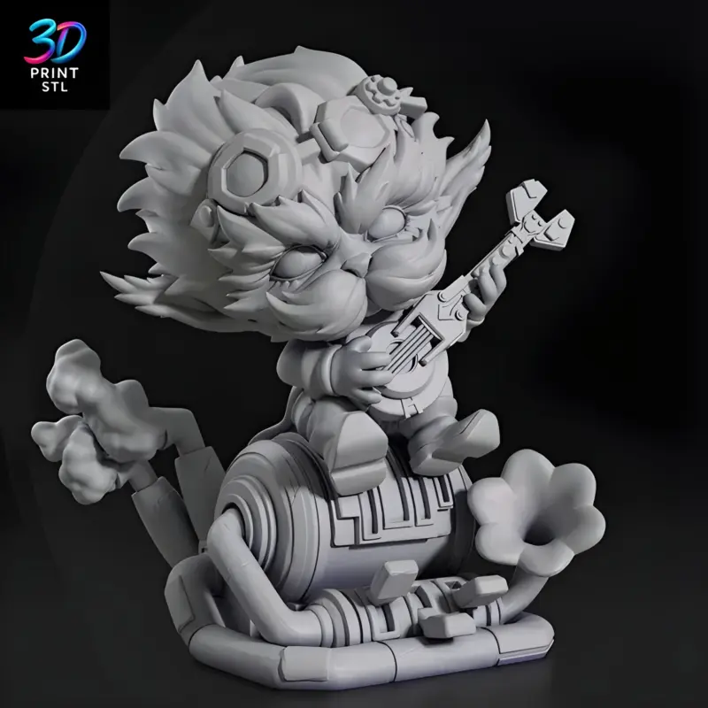 Heimerdinger League of Legends Arcane | STL for 3D Printers