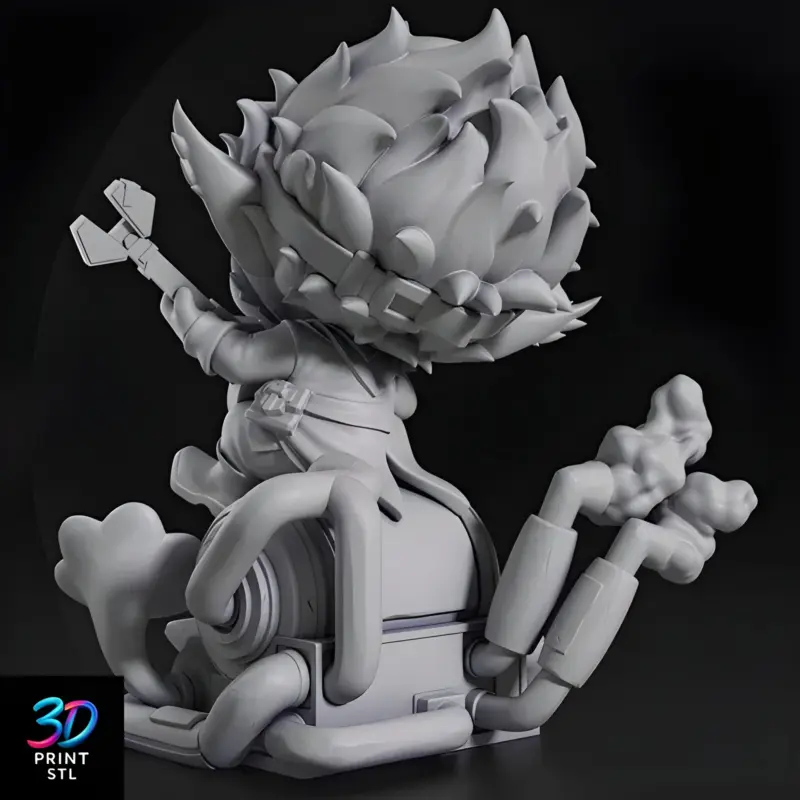 Heimerdinger League of Legends Arcane | STL for 3D Printers - Image 2