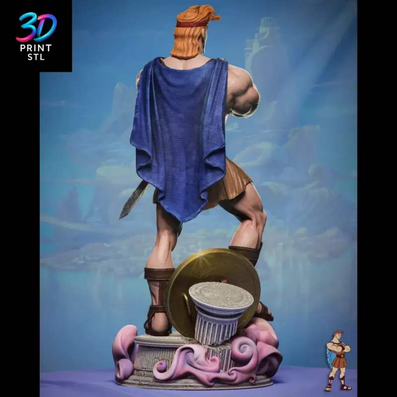 Hercules Figure Disney | STL for 3D Printers - Image 4