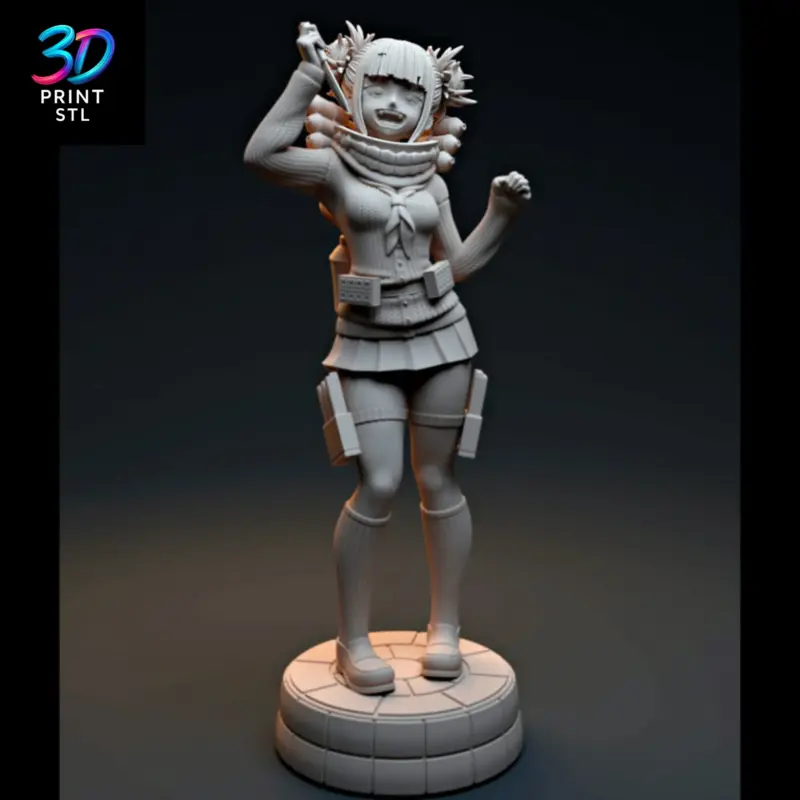 Himiko Toga Figure My Hero Academia | STL for 3D Printers