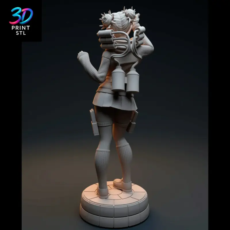 Himiko Toga Figure My Hero Academia | STL for 3D Printers - Image 3