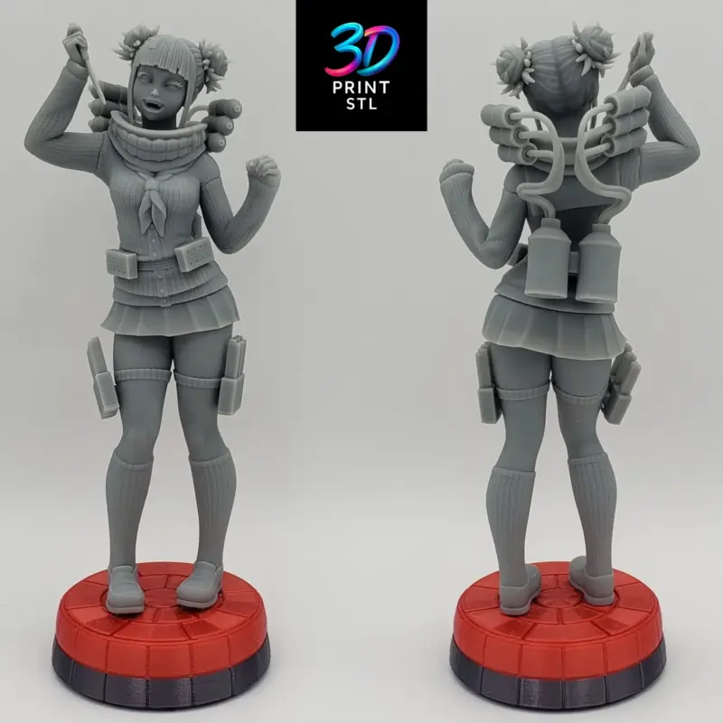 Himiko Toga Figure My Hero Academia | STL for 3D Printers - Image 5