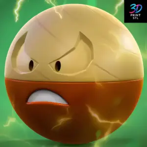 Hisuian Electrode Pokémon | STL for 3D Printers