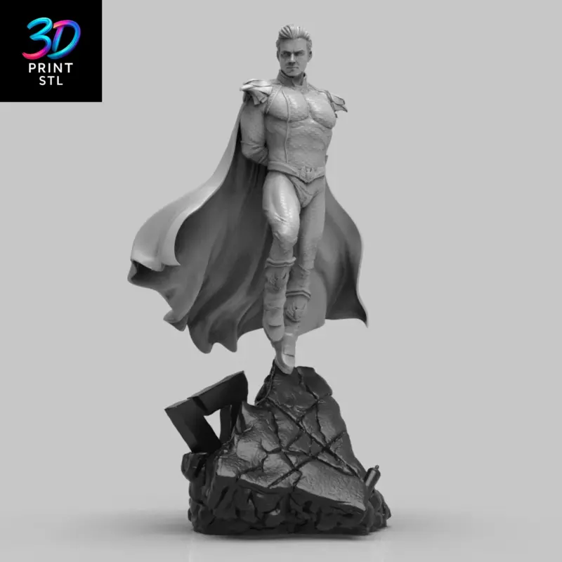 Homelander Figure The Boys | 3D Print File | STL - Image 5