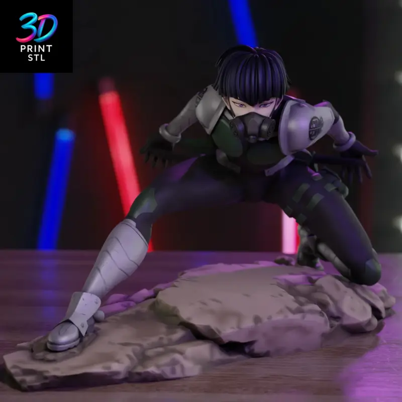 Hoshina Figure Kaiju No. 8 | 3D Print Model | STL