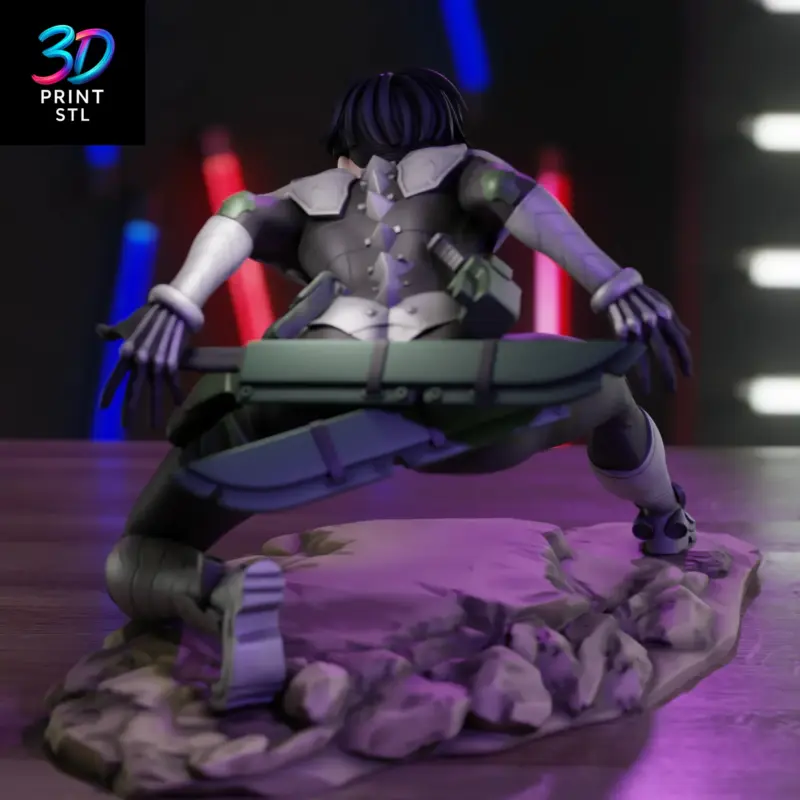 Hoshina Figure Kaiju No. 8 | 3D Print Model | STL - Image 4