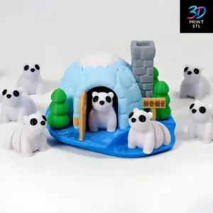 Iceberg Igloo | 3D Print File | STL