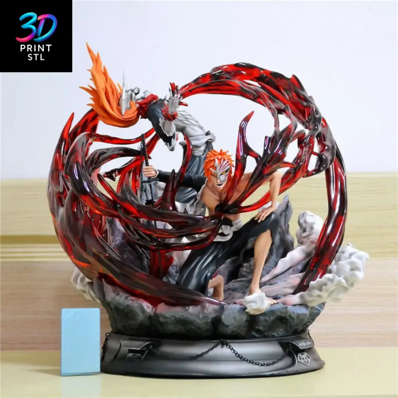 Ichigo Hollow Final Form Diorama Bleach | 3D Print File | STL