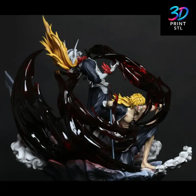 Ichigo Hollow Final Form Diorama Bleach | 3D Print File | STL - Image 6
