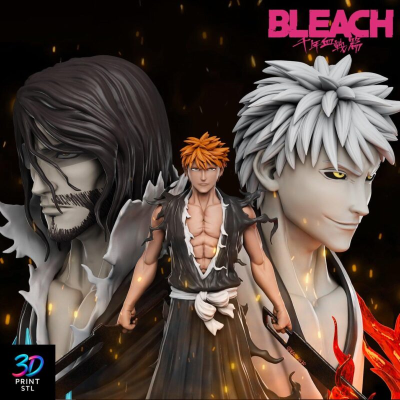 Ichigo Kurosaki Bleach | 3D Print File | STL - Image 2