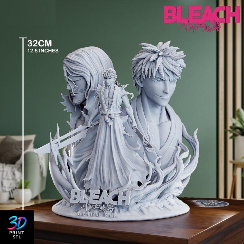 Ichigo Kurosaki Bleach | 3D Print File | STL - Image 3