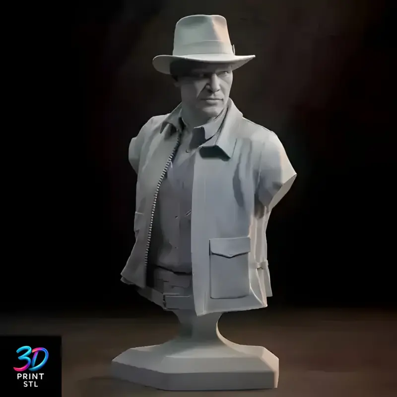 Indiana Jones | 3D Print File | STL - Image 3