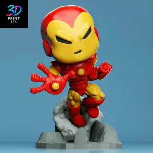 Iron Man Chibi Marvel | STL File for 3D Printing