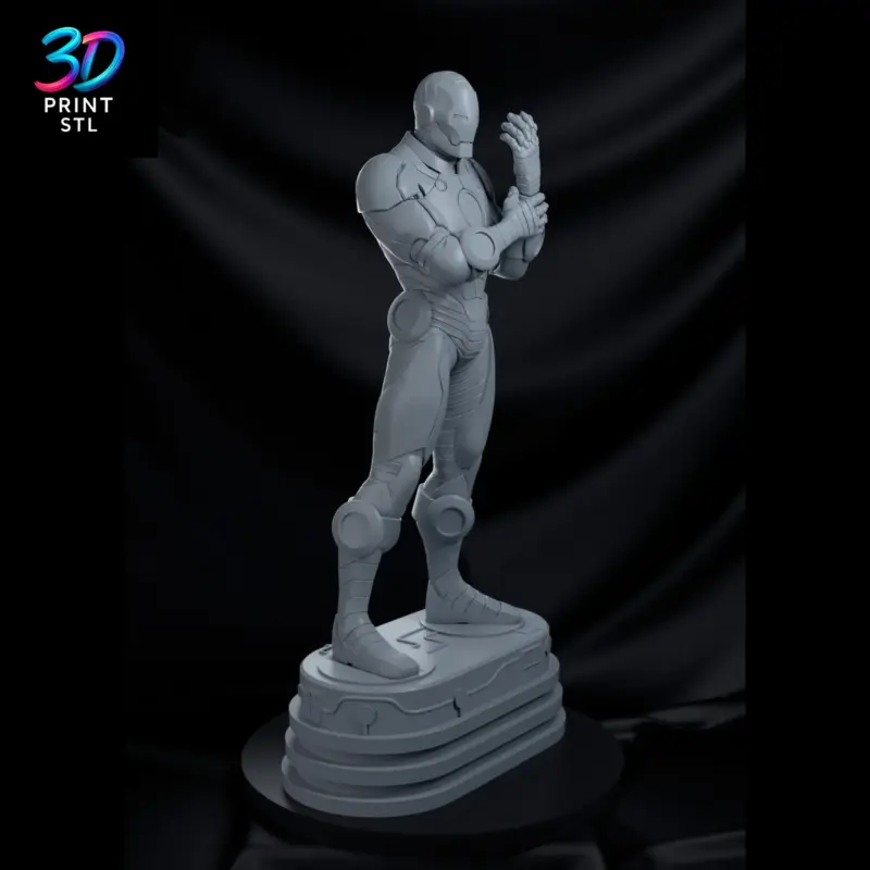 Iron Man Marvel | STL File for 3D Printing - Image 4