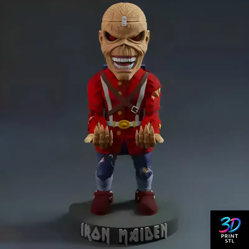 Eddie Iron Maiden | STL File for 3D Printing