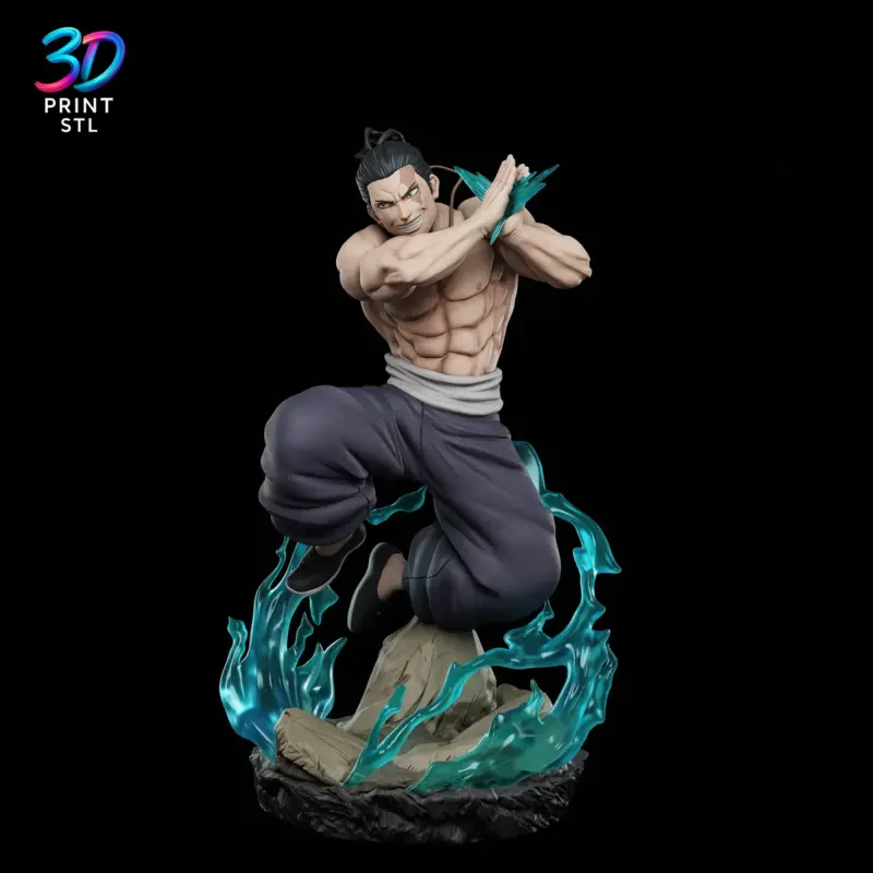 Itadori & Todo vs Mahito Diorama Jujutsu Kaisen | STL File for 3D Printing - Image 3