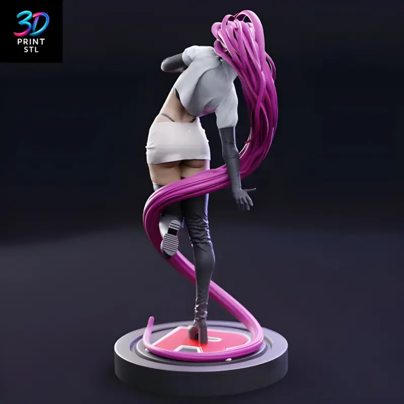 Jessie Pokémon | STL File for 3D Printing - Image 2