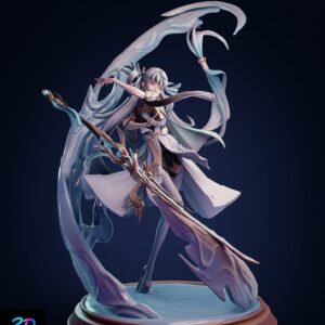 Jinhsi Wuthering Waves | STL for 3D Printers