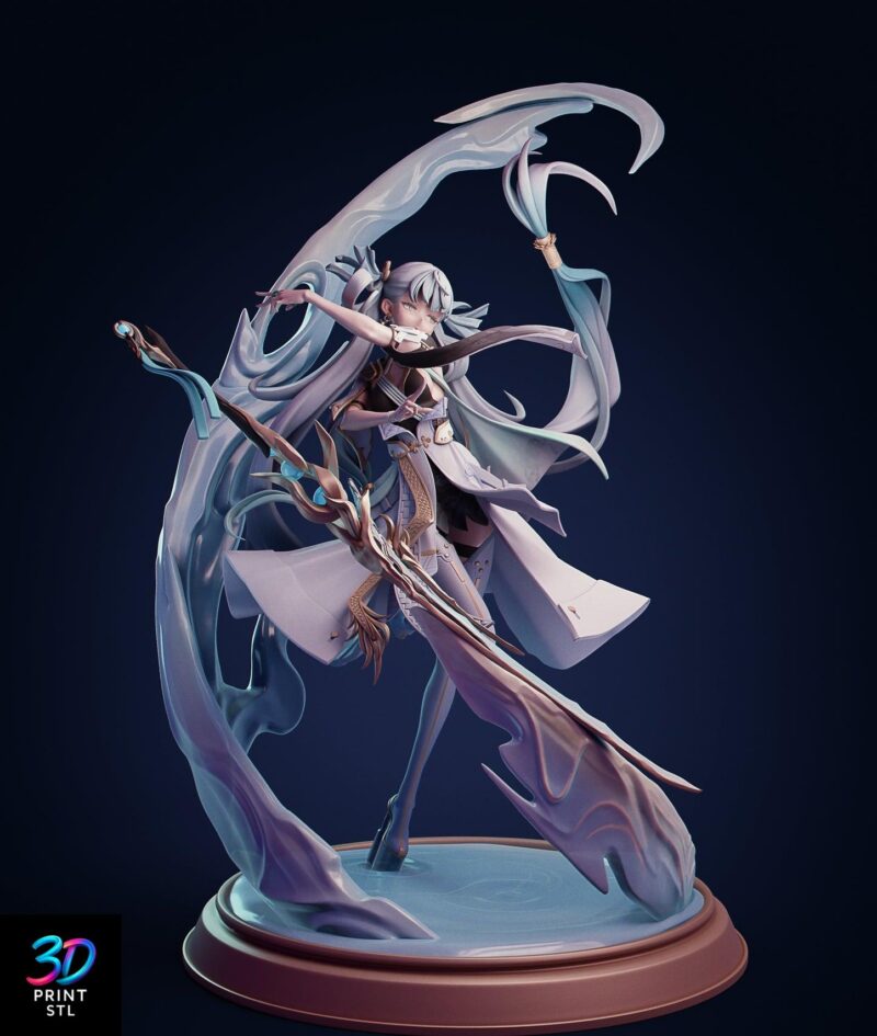Jinhsi Wuthering Waves | STL for 3D Printers