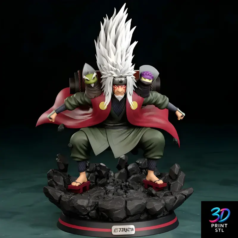 Jiraiya Naruto | STL for 3D Printers