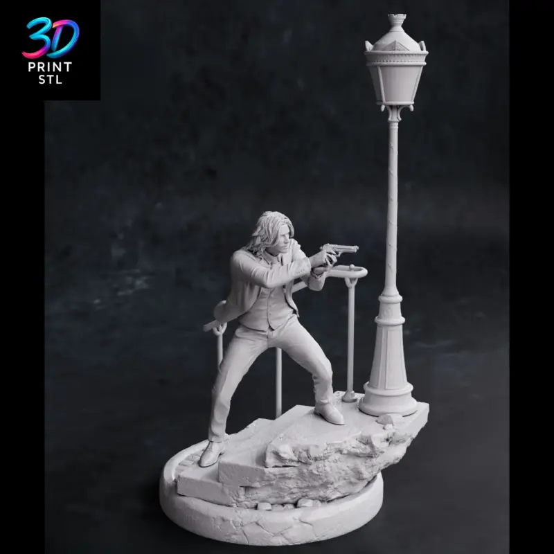 John Wick Figure | STL for 3D Printers - Image 5