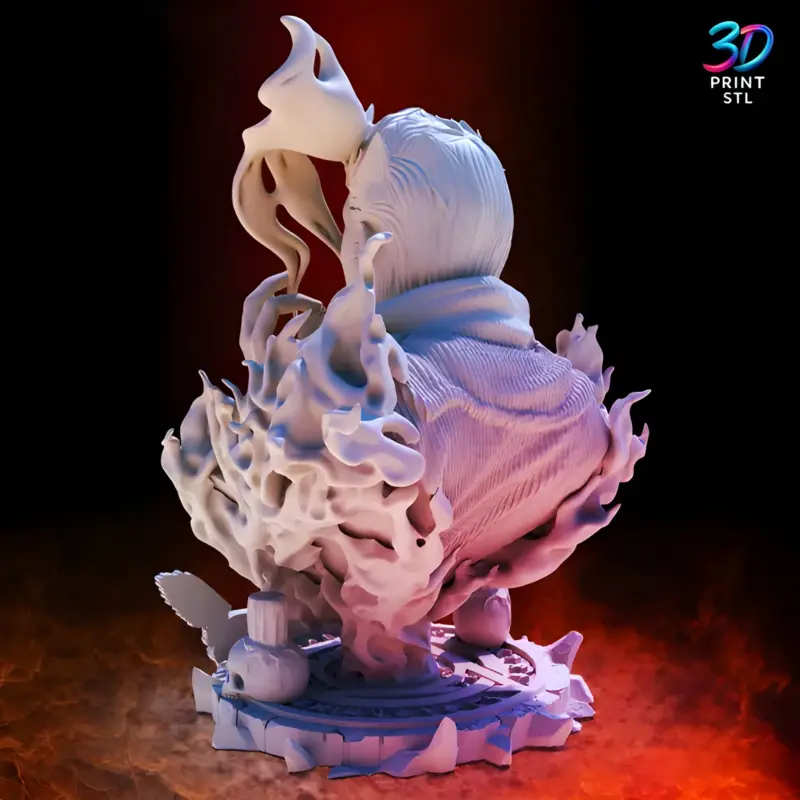 John Constantine Bust DC Comics | 3D Print File | STL - Image 3