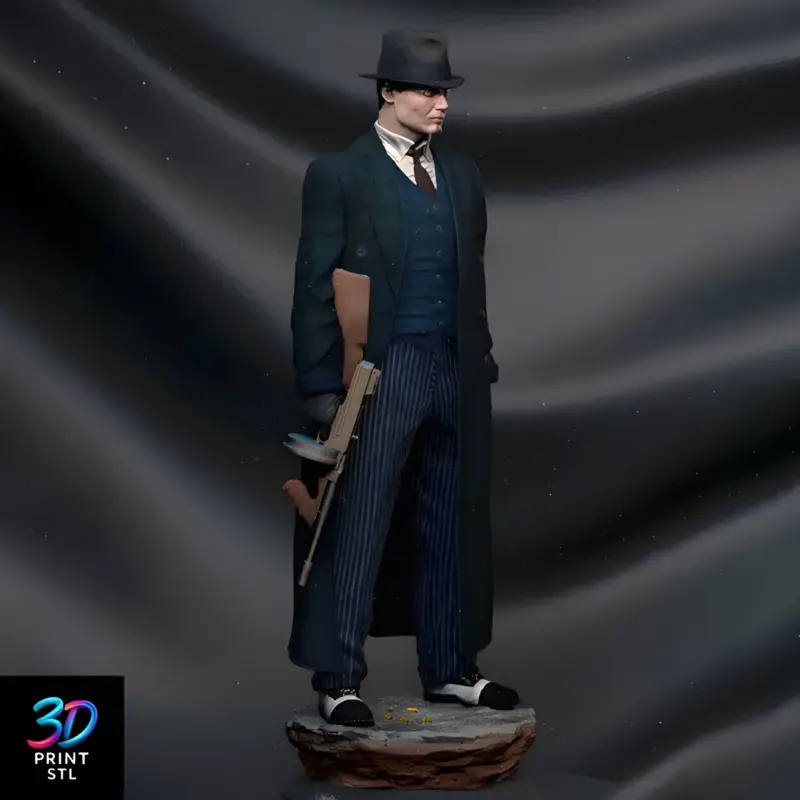 John Dillinger | STL for 3D Printers - Image 2