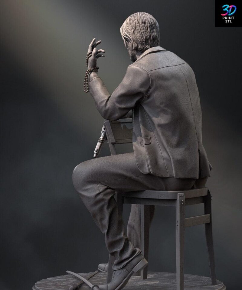 John Wick Figure John Wick | STL for 3D Printers - Image 4