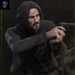 John Wick Figure John Wick Movie | STL for 3D Printers