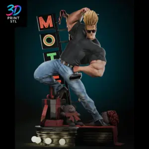 Johnny Bravo | STL File for 3D Printing